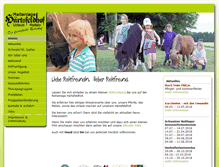 Tablet Screenshot of haertsfeldhof.de